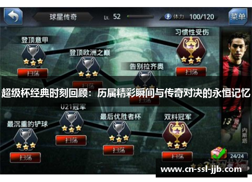 超级杯经典时刻回顾:历届精彩瞬间与传奇对决的永恒记忆 超级杯经典时刻回顾:历届精彩瞬间与传奇对决的永恒记忆
